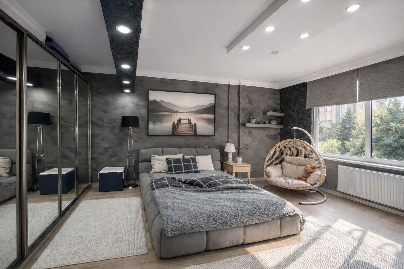 Lüks Dekorasyonlu 2+1 148 metrekare Daire